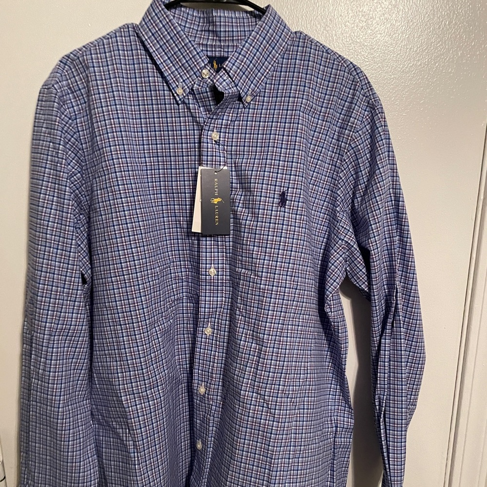 Ralph Lauren Long Sleeve Button Up Large